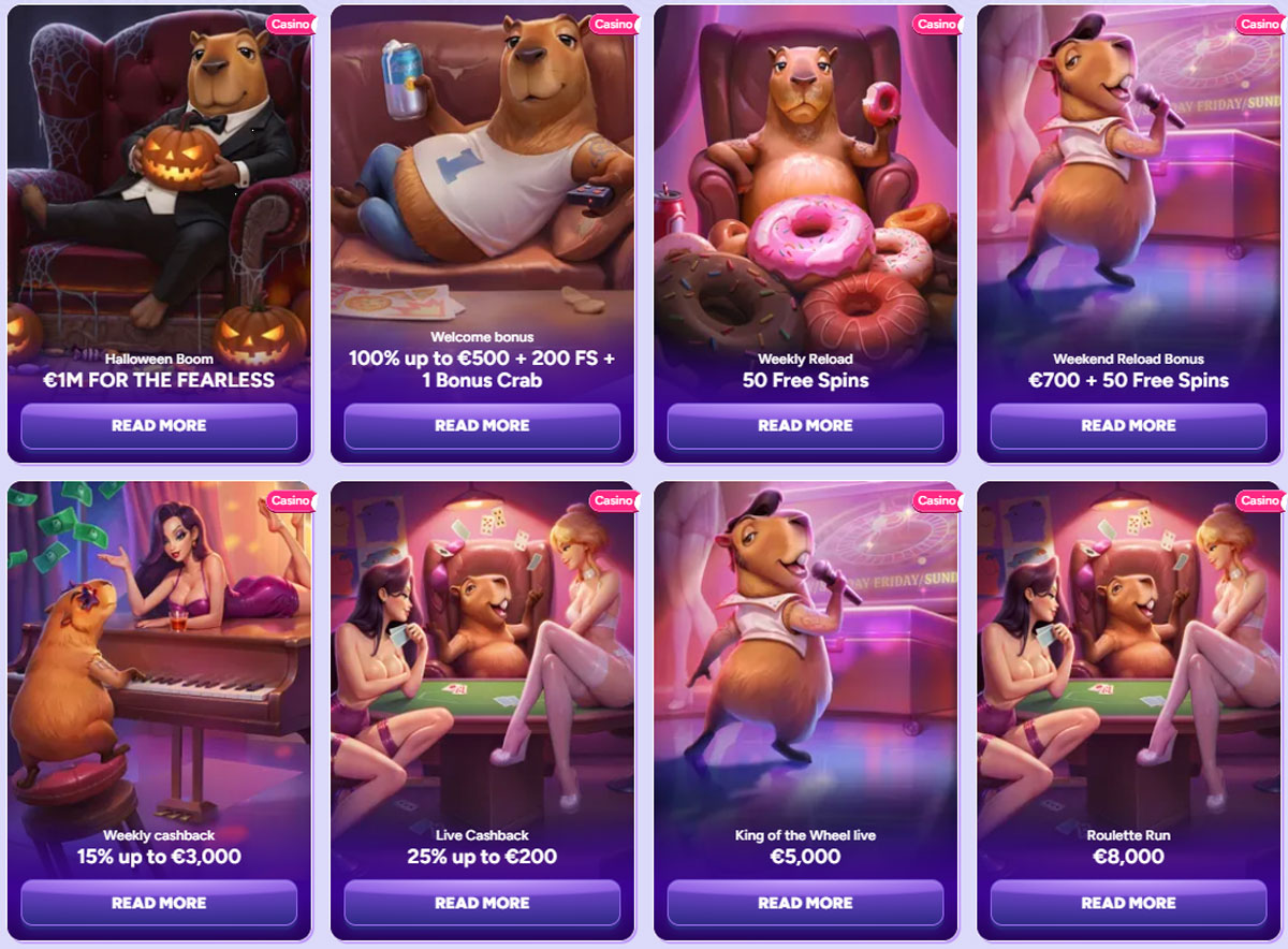 Spinbara casino bonusy