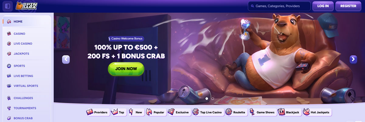 Web Spinbara Casino